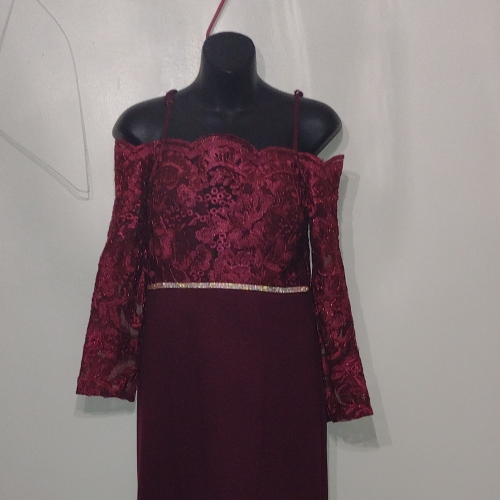 Soieblu Red Long Dress.